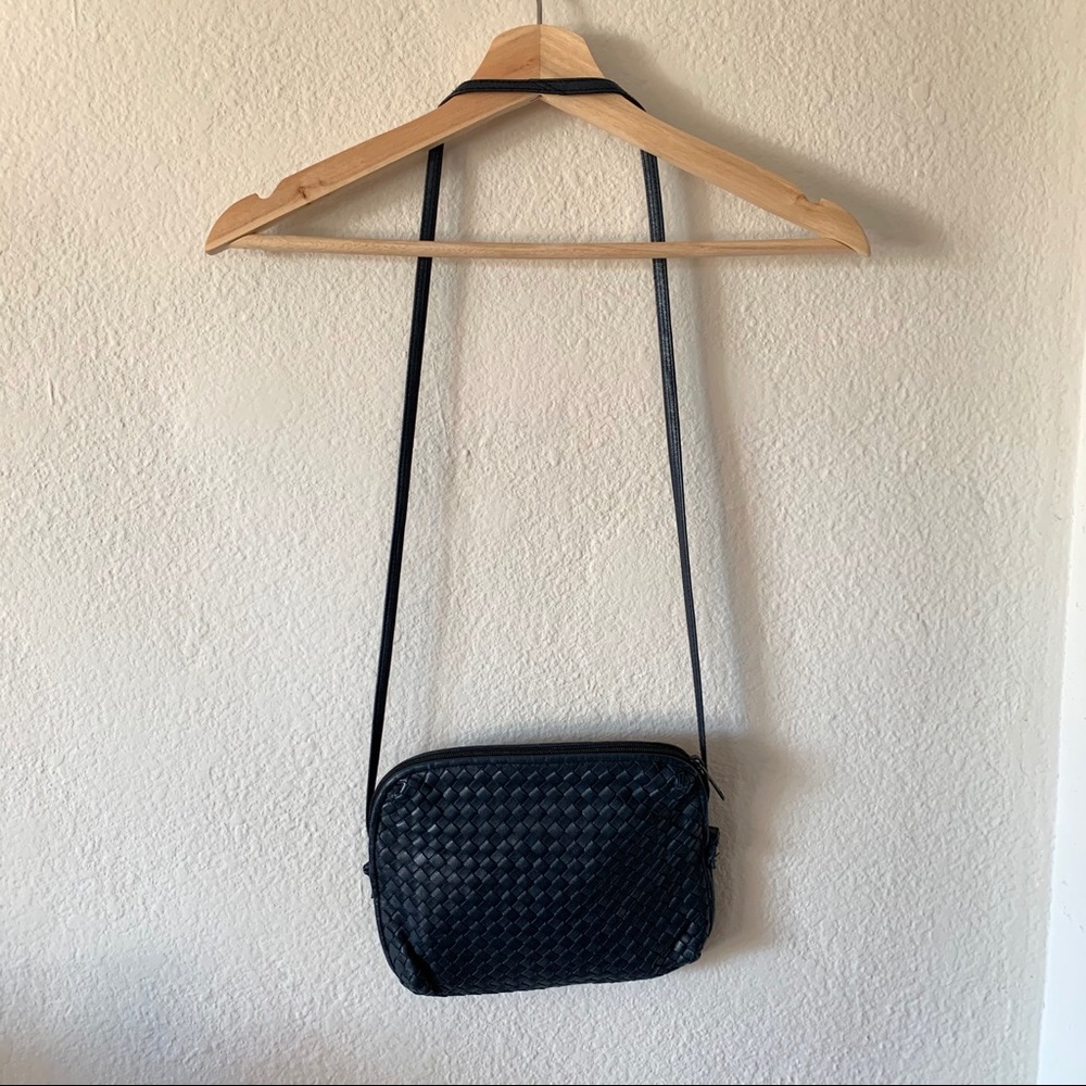 Ganson Blue Leather Bag